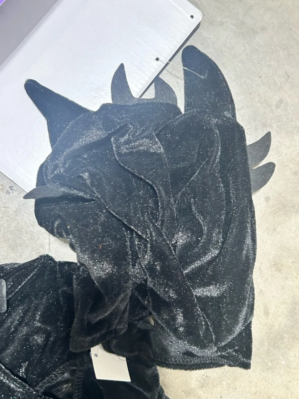 Celebrate Halloween Costume Black and Purple Dragon Costume for Infants 6-12 mos
